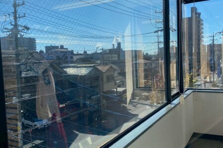 愛知県春日井市の企業様の建物、フィルム施工後